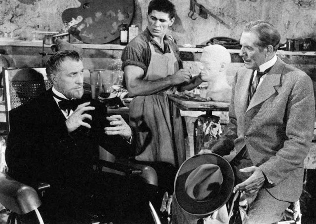 "La maschera di cera" (House of Wax, 1953) con Vincent Price e Paul Cavanagh