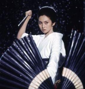 Meiko Kaji in Lady Snowblood (1973)
